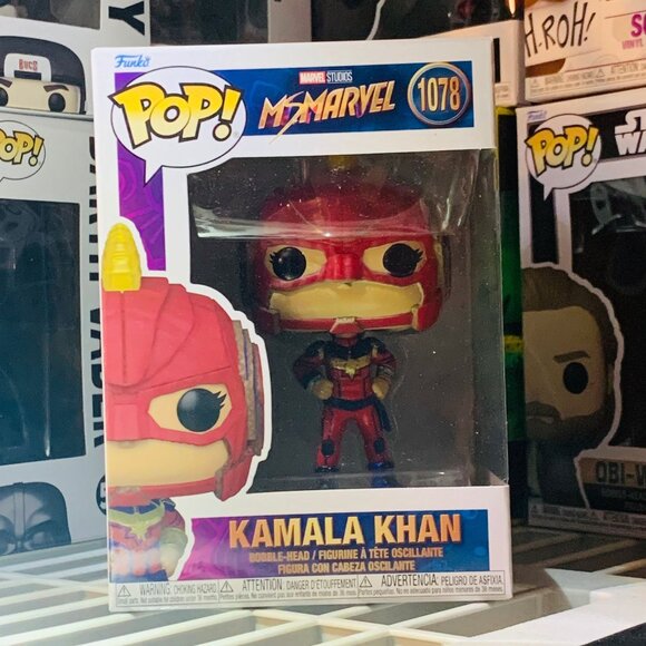 Funko Pop! Marvel Ms. Marvel Kamala Khan Figure #1078! - Picture 2 of 7